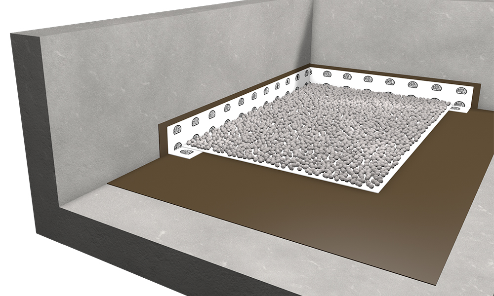 Cubiertas invertidas gravas